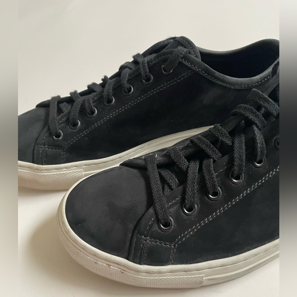 Diemme Veneto Low black suede sneakers
